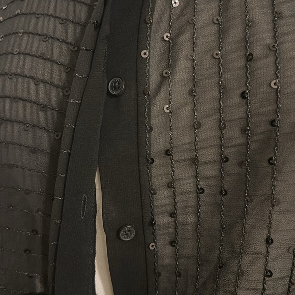 Sleeveless Black Sequin Too - Picture 8 of 8